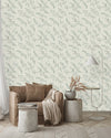 Contemporary Wildflowers Wallpaper Fashionable