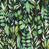 Stylish Dark Wallpaper with Green Leaves Smart