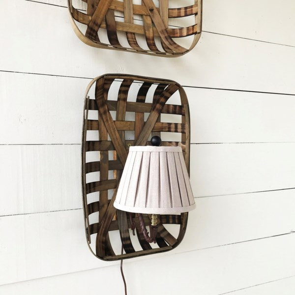 Lovecup Basket Lamp Wall Sconce Set L164