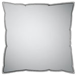 Decorative Pillows in Farmhouse Black Gingham Check on White