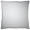 Decorative Pillows in Karoo Raven Black Watercolor Tropical Foliage