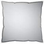 Decorative Pillows in Karoo Raven Black Watercolor Tropical Foliage