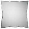 Decorative Pillows in Summerwind Frolic Rose Pink Hydrangea Floral, Large Scale