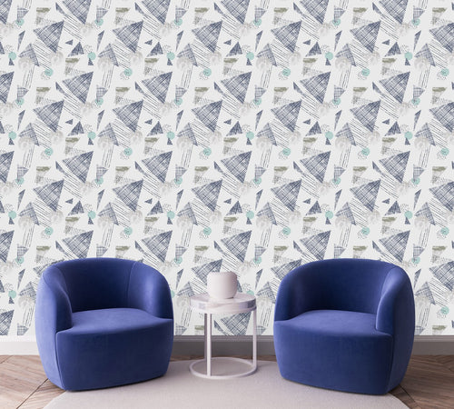 Wallpaper with Triangles