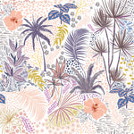 Exotic Plants Pattern Wallpaper