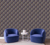 Contemporary Gold Pattern Wallpaper Sophisticated
