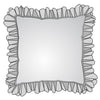 Decorative Pillows in Belmont Metal Gray Floral Damask