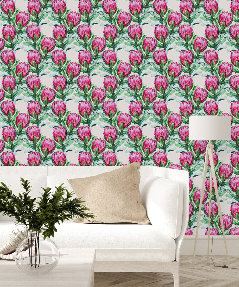 Purple Protea Wallpaper