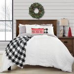 Farmhouse Seersucker 5 Piece Comforter Set