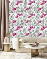 Brightly Orchid Wallpaper
