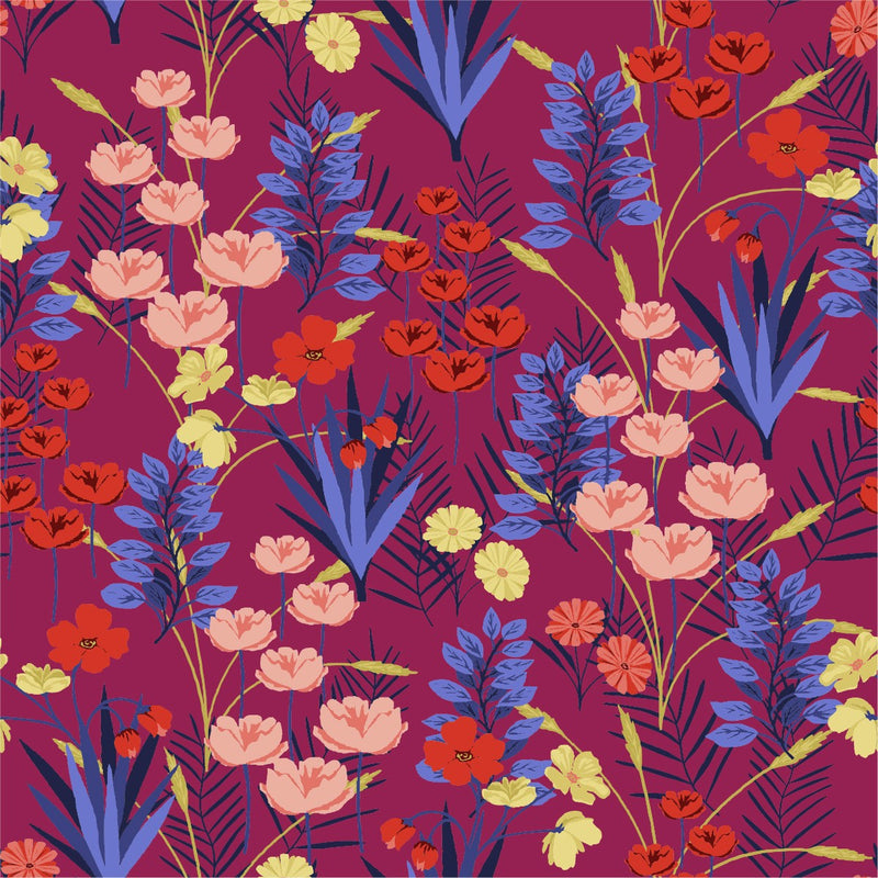 Stylish Poppies Wallpaper