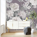 Pastel Shades of Floral Wallpaper