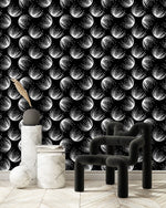 Elegant Black and White Wallpaper Chic