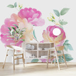 Pink Peonies Wallpaper
