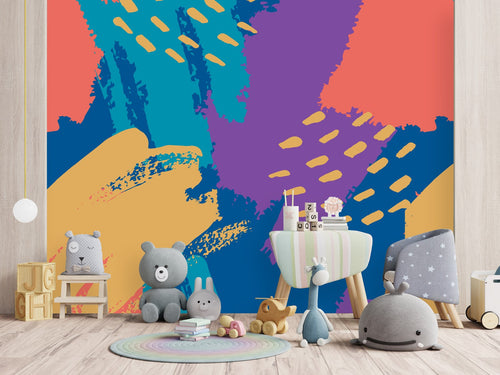 Brightly Abstract Pattern Wallpaper