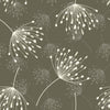Stylish Brown Botanical Wallpaper Tasteful