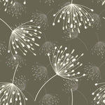 Stylish Brown Botanical Wallpaper Tasteful