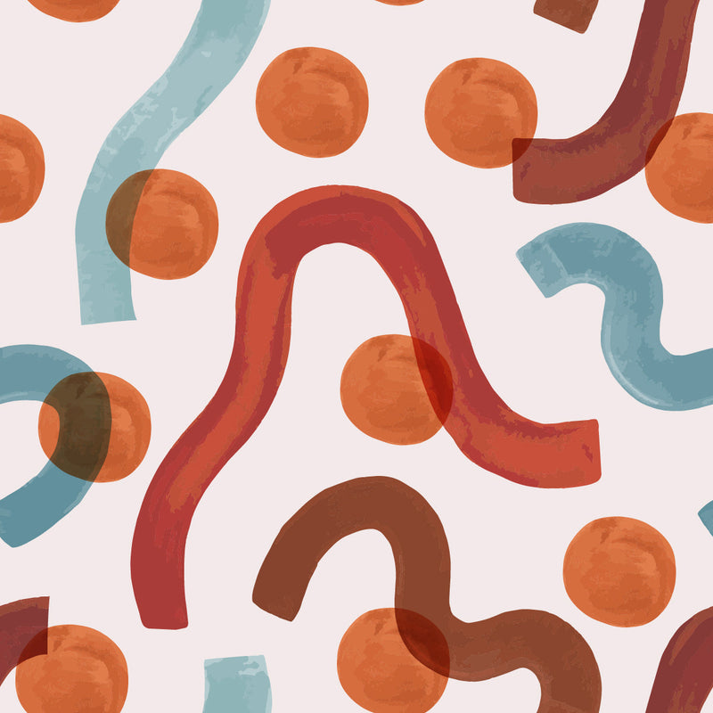 Colorful Abstract Elements Wallpaper