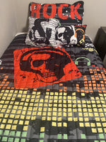 Rock N Roll Reversible Quilt Set