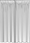 Rod Pocket Curtain Panels Pair in Windridge Waterbury Spa Green Modern Farmhouse Wide Stripe