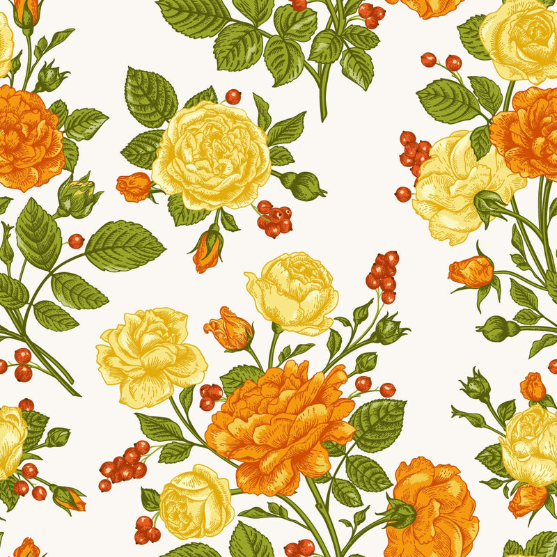 Vintage Roses Wallpaper