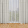 Rod Pocket Curtains in Farmhouse Rustic Brown Ticking Stripe