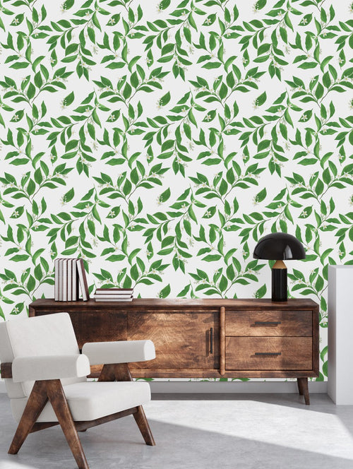 Voguish Jasmine Wallpaper Tasteful