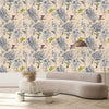 Colibri and Flowers Wallpaper