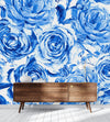 Blue Peonies Wallpaper