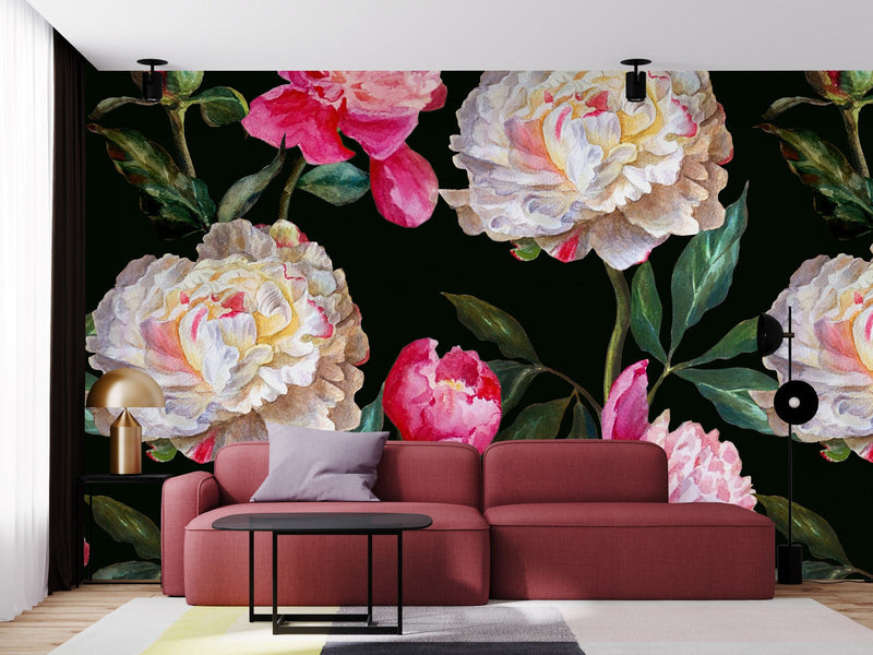 Peonies Wallpaper