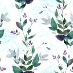 Fashionable Green Leaves Wallpaper Fashionable