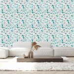 Stylish Poplar Leaves Wallpaper Tasteful