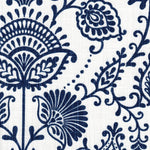 Shower Curtain in Silas Italian Denim Blue Country Floral