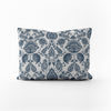 Decorative Pillows in Silas Italian Denim Blue Country Floral