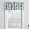 Tailored Valance in Silas Italian Denim Blue Country Floral