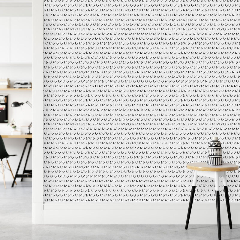 Black and White Design Wallpaper