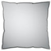 Decorative Pillows in Farmhouse Pine Green Ticking Stripe on Beige