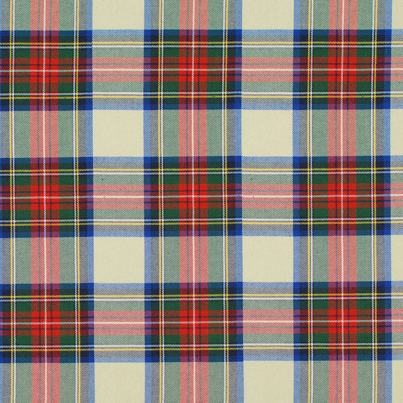 Tailored Bedskirt in Stewart Dress Multi Tartan Plaid