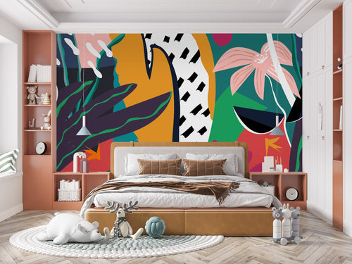 Brightly Abstract Pattern Wallpaper