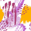 Purple and Yellow Pattern Wallpaper