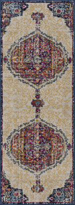 Tigrit Blue & Orange 2300 Area Rug