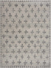 Tigris Swiss Cross Ivory&Gray Area Rug