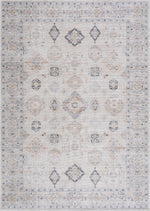 Beige Beckett Vintage Washable Area Rug