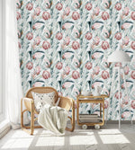 Contemporary Protea Wallpaper Smart