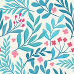 Voguish Botanical Wallpaper Chic