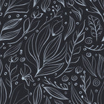 Leaves Contours Wallpaper