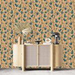 Contemporary Bluebells Wallpaper Tasteful