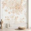 Contour of Asters Wallpaper