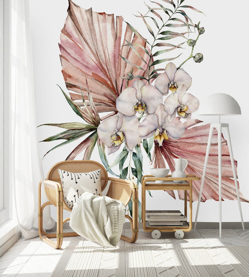 White Orchid Wallpaper
