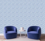 Little Blue Leaves Wallpaper
